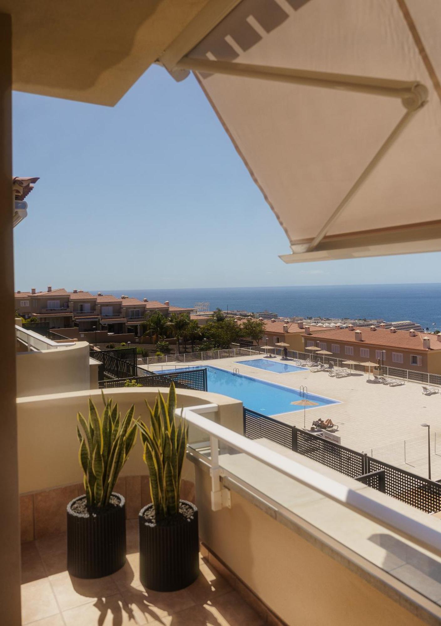 Luna - Ac, 2 Pools, Panoramic Ocean, Private Garage, Fibre Net Puerto de Santiago  Luaran gambar