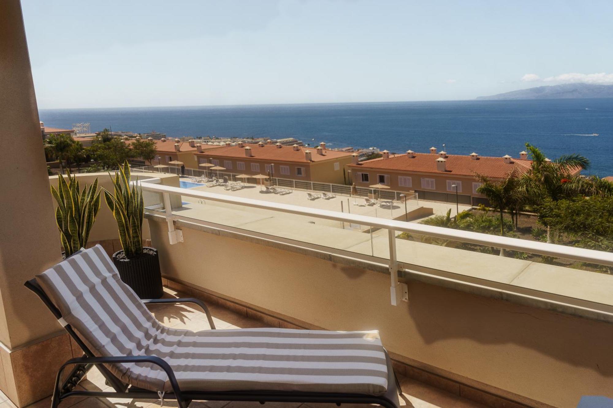 Luna - Ac, 2 Pools, Panoramic Ocean, Private Garage, Fibre Net Puerto de Santiago  Luaran gambar