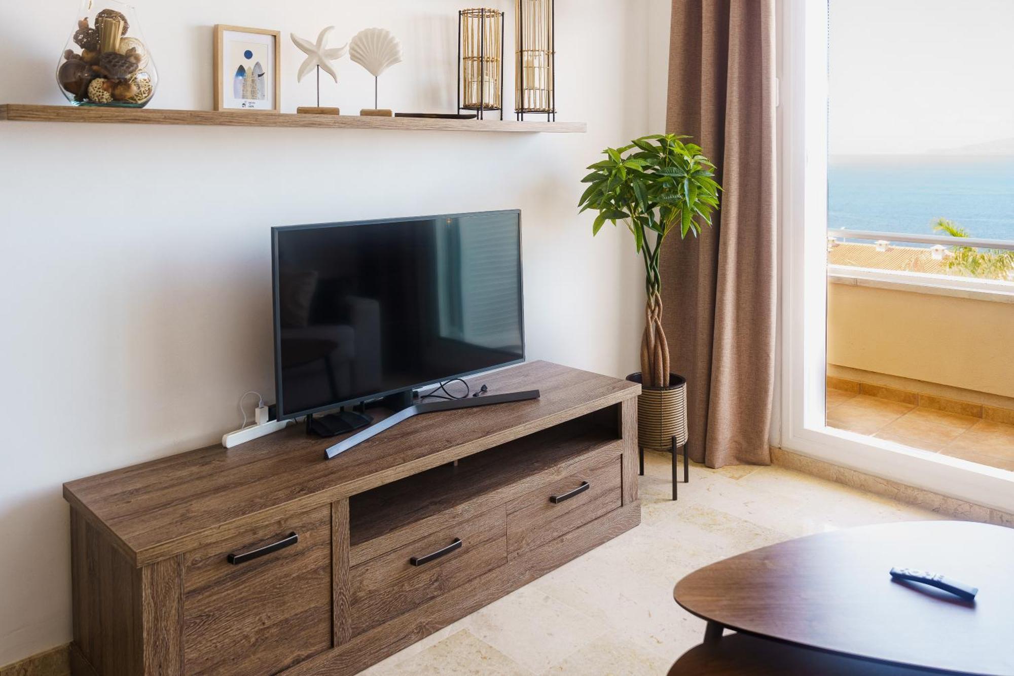 Luna - Ac, 2 Pools, Panoramic Ocean, Private Garage, Fibre Net Puerto de Santiago  Luaran gambar