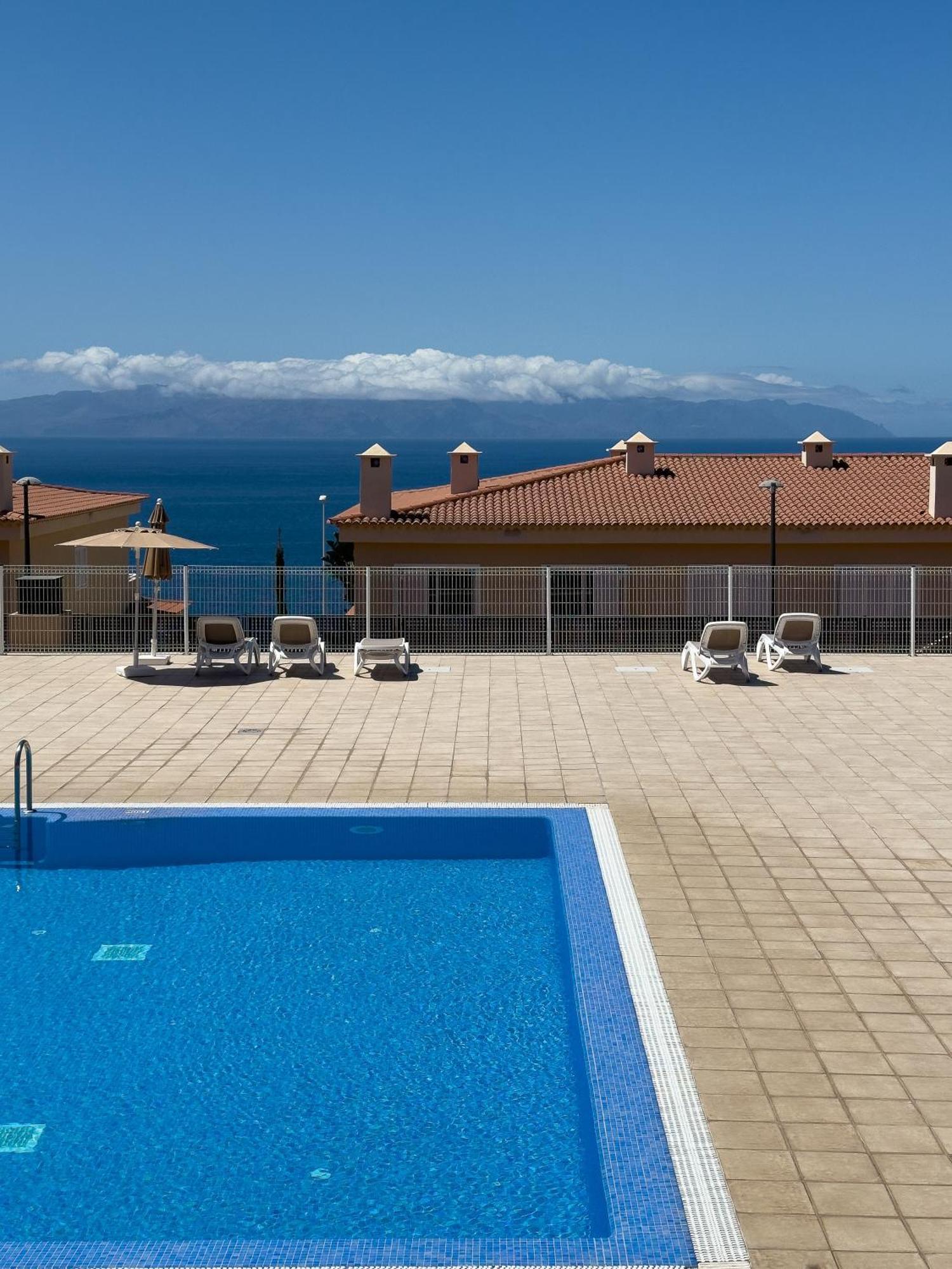 Luna - Ac, 2 Pools, Panoramic Ocean, Private Garage, Fibre Net Puerto de Santiago  Luaran gambar