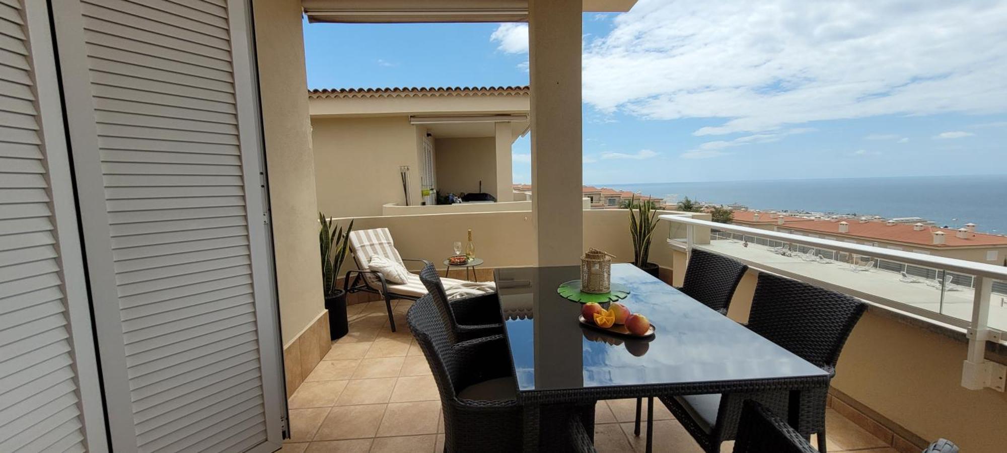 Luna - Ac, 2 Pools, Panoramic Ocean, Private Garage, Fibre Net Puerto de Santiago  Luaran gambar