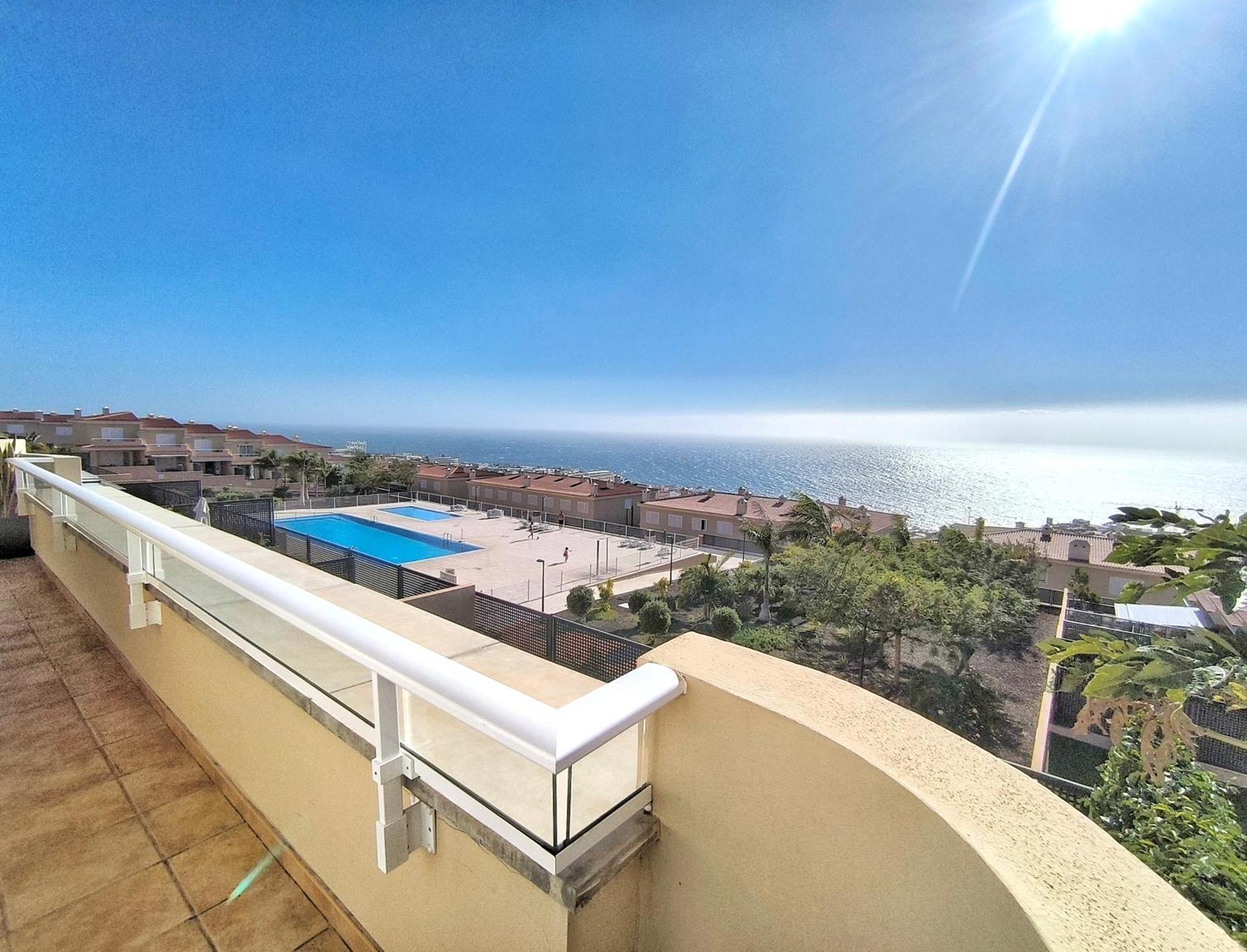 Luna - Ac, 2 Pools, Panoramic Ocean, Private Garage, Fibre Net Puerto de Santiago  Luaran gambar